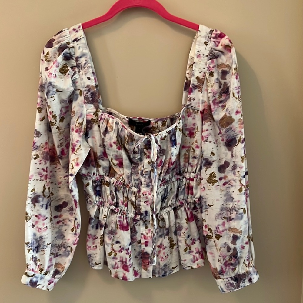 J.Crew X Flora Obscura Top